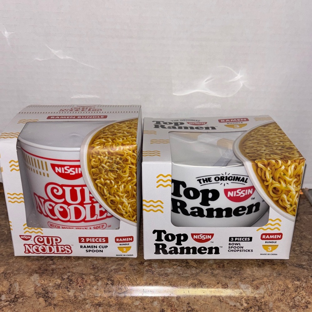 NEW Nissin Soup Bowls Bundle